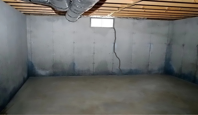 Basement Wall Crack Repair in Indianapolis, Indiana