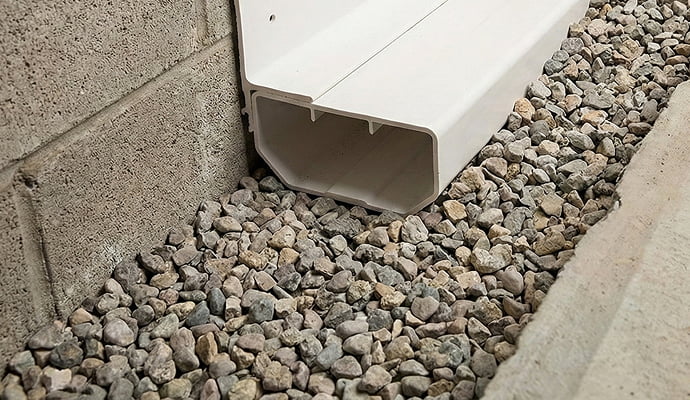 Basement waterguard system