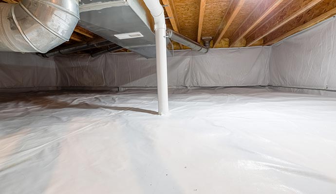 Crawl Space Encapsulation Materials in Indianapolis