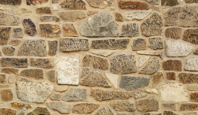 Rustic natural fieldstone wall texture Rustic natural fieldstone wall texture