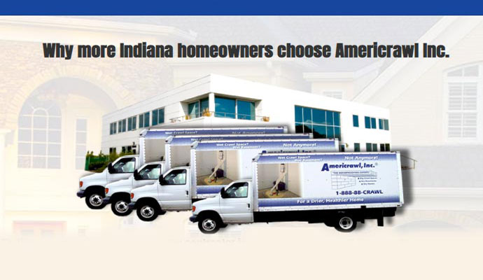 Indiana Homeowners Choose Americrawl Inc.