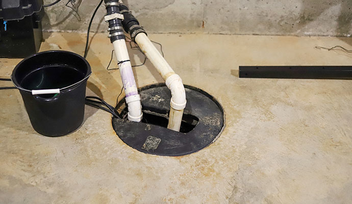 providing service for sump pumps