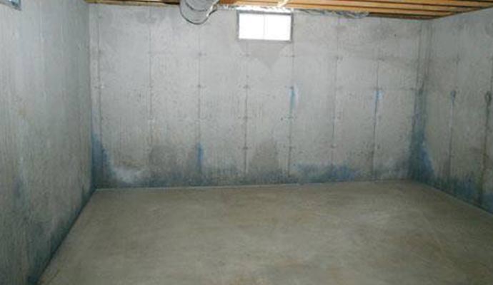 concrete block walls