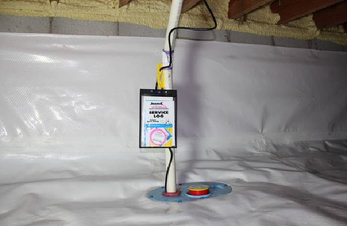 Crawl Space Sump Pump and Waterproofing System in Carmel, Indiana