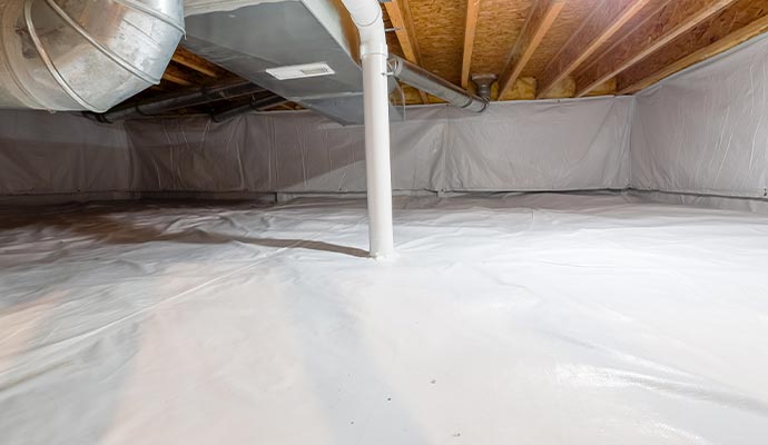 Crawl space ventilation system