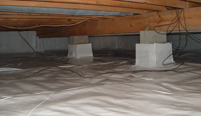 Crawl space encapsulation