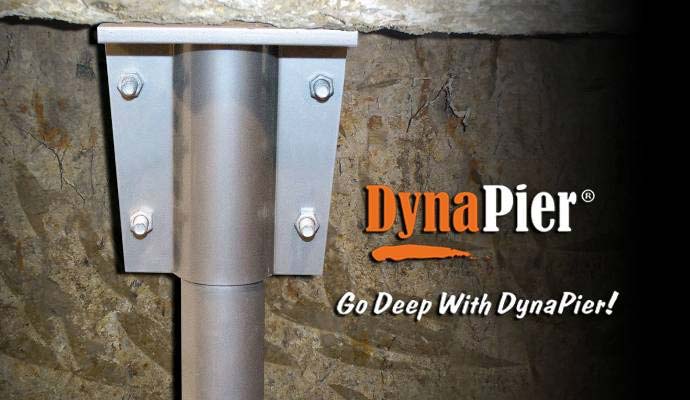 DynaPier system for foundation repair