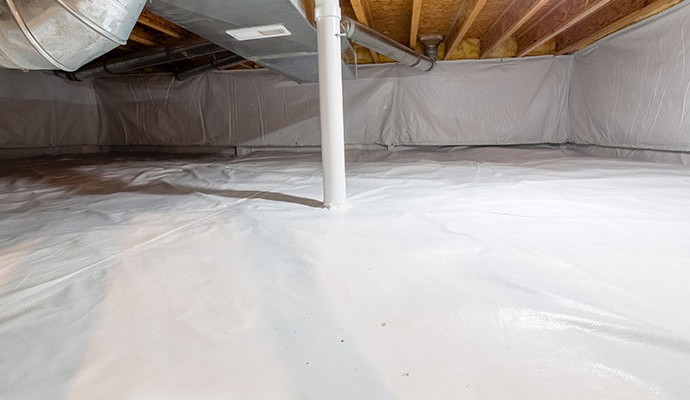 Encapsulated crawl space