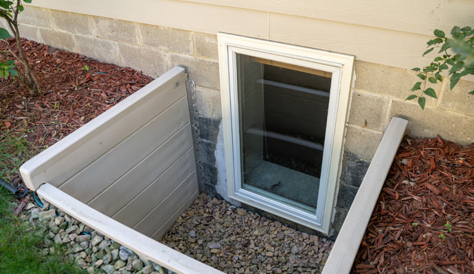 installed basement window in Indianapolis