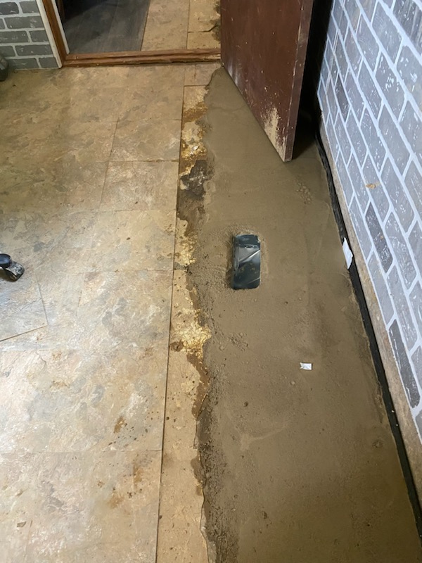 Partial Basement Drainage