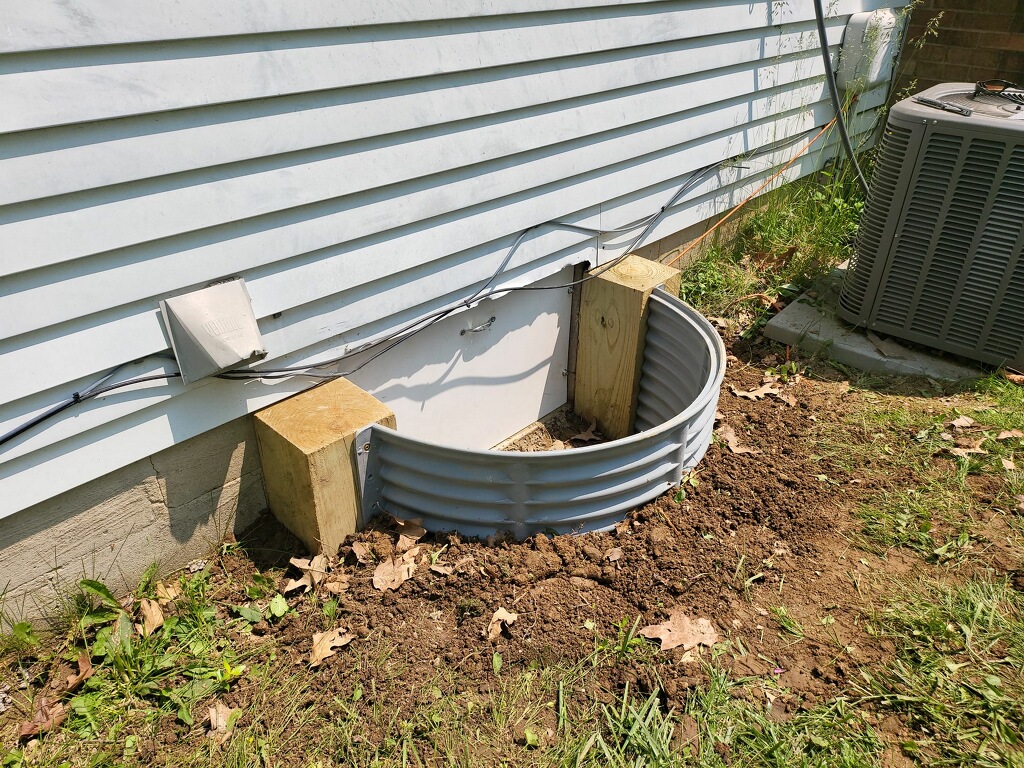 Crawlspace Door & Area Well