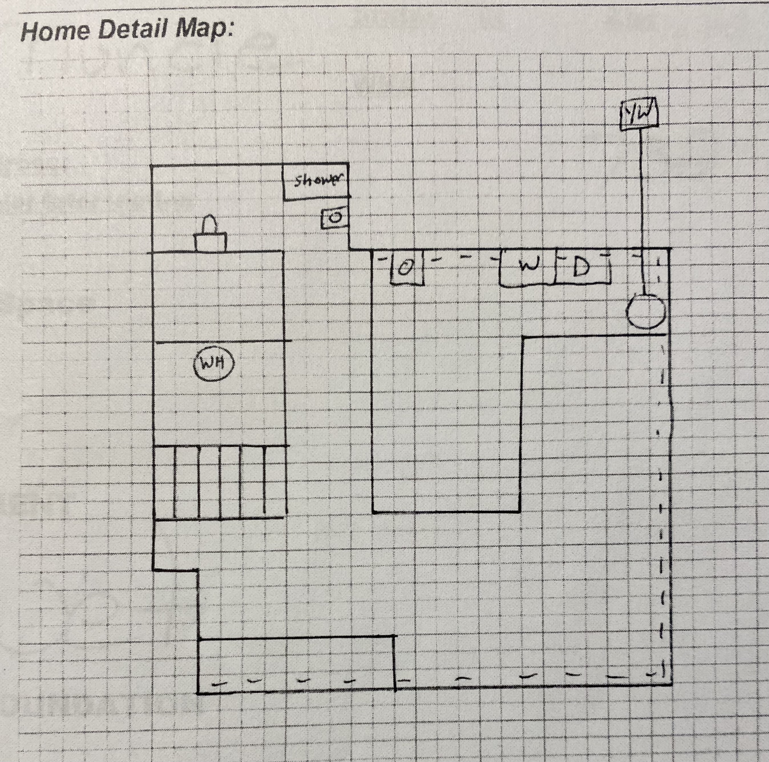 Partial basement drainage