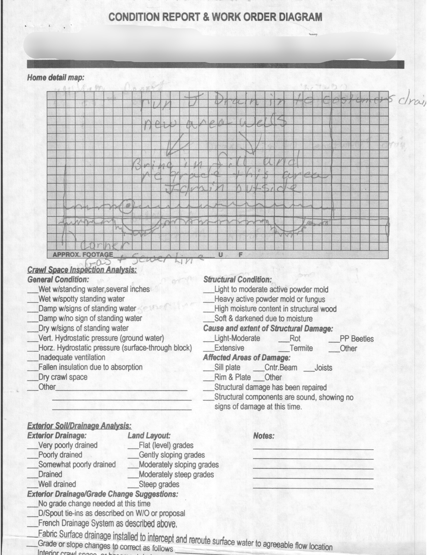 Crawl Space Drainage