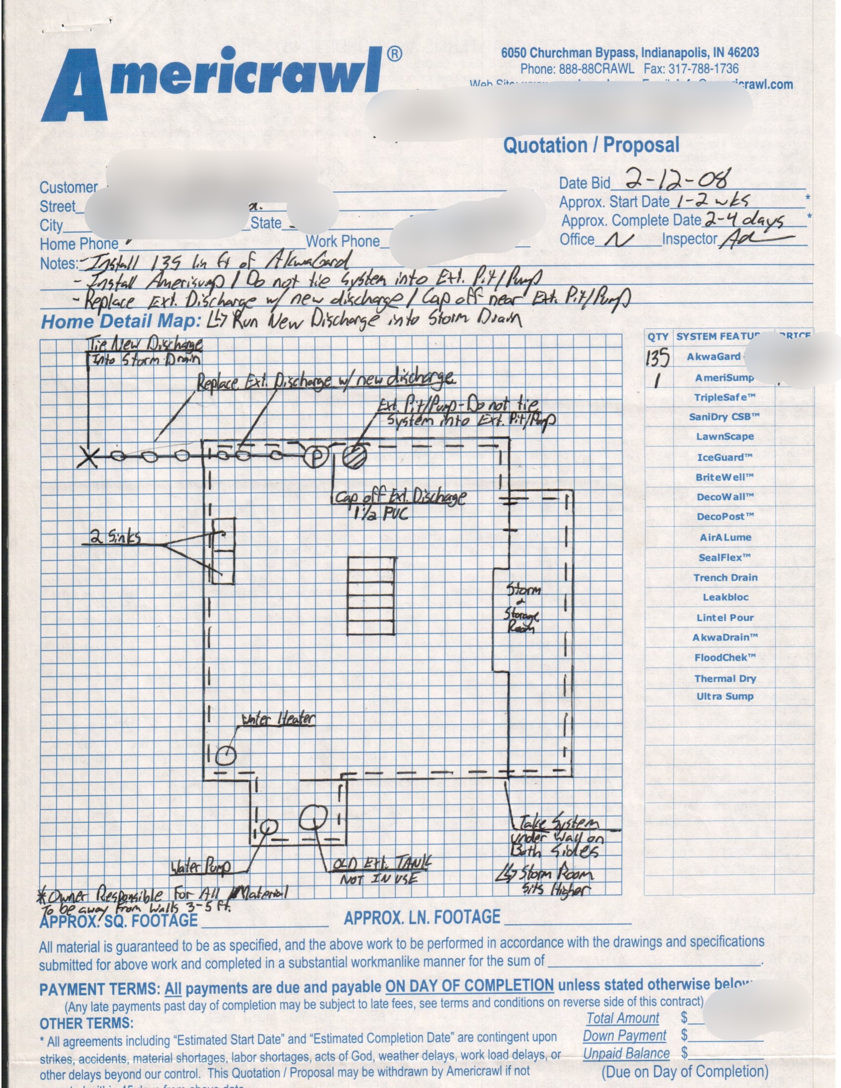 Basement Drainage