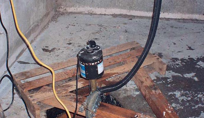 Moisture problems in basement