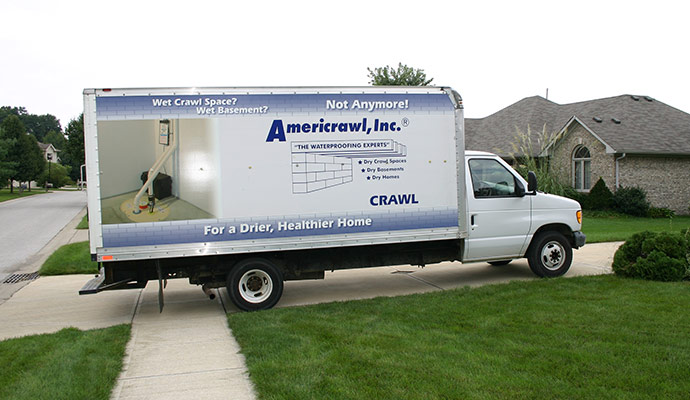 Americrawl service vehicle