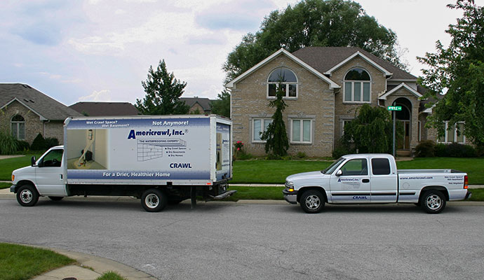 Americrawl service vehicle