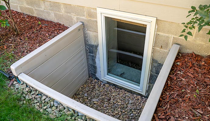 Basement window