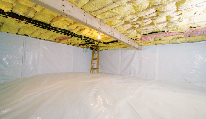Crawlspace insulation