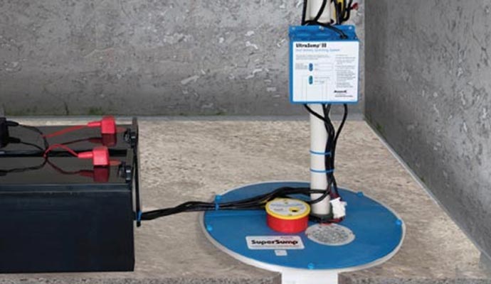 UltraSump backup sump pump