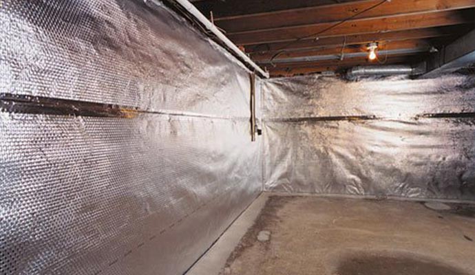 ThermalDry® Basement Wall Insulation across Indianapolis