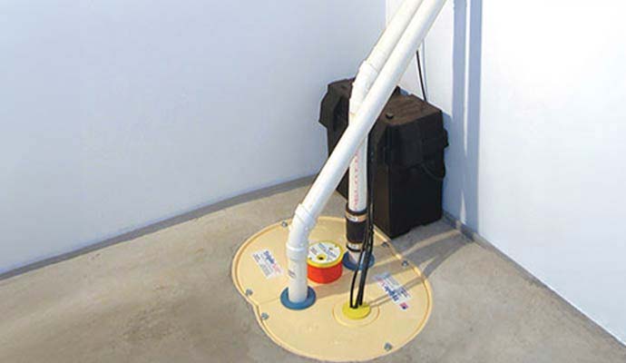 TripleSafe sump pump system TripleSafe sump pump system