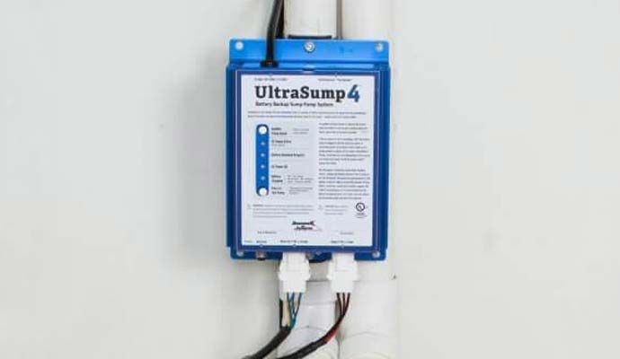 UltraSump battery backup system
