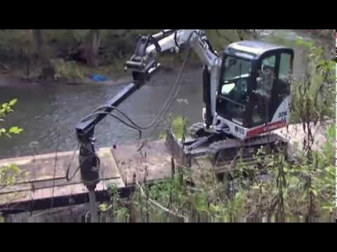 Boardwalk Installation GreenWalk Available From Americrawl Inc Indianapolis Indiana