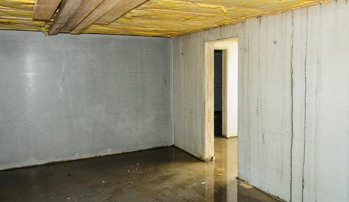 Water damaged basement Water damaged basement