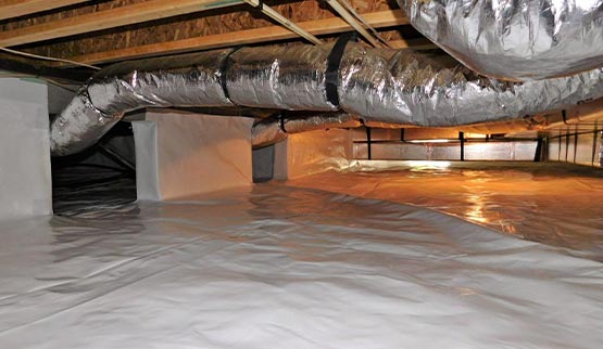 waterproofing basement crawl space insualtion